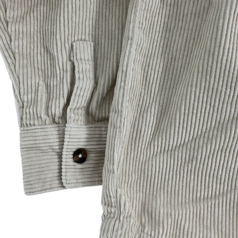 Hanna Andersson Boys Wide Wale Corduroy Dress Up Top Ivory US 6-7y - Picture 5 of 7